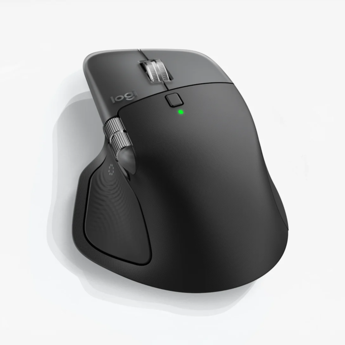 עכבר אלחוטי לוג'יטק Logitech MX Master 4 for Mac High-Performance Wireless Mouse (Space Black) - 910-007577