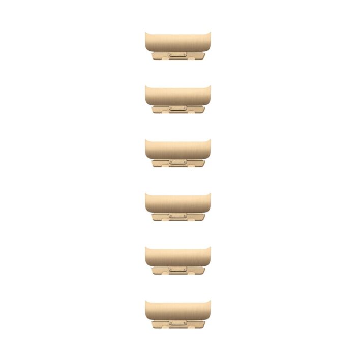 רצועות לשעונים Apple 46mm Radiant Gold Link Bracelet Kit - MJQ04ZM/A