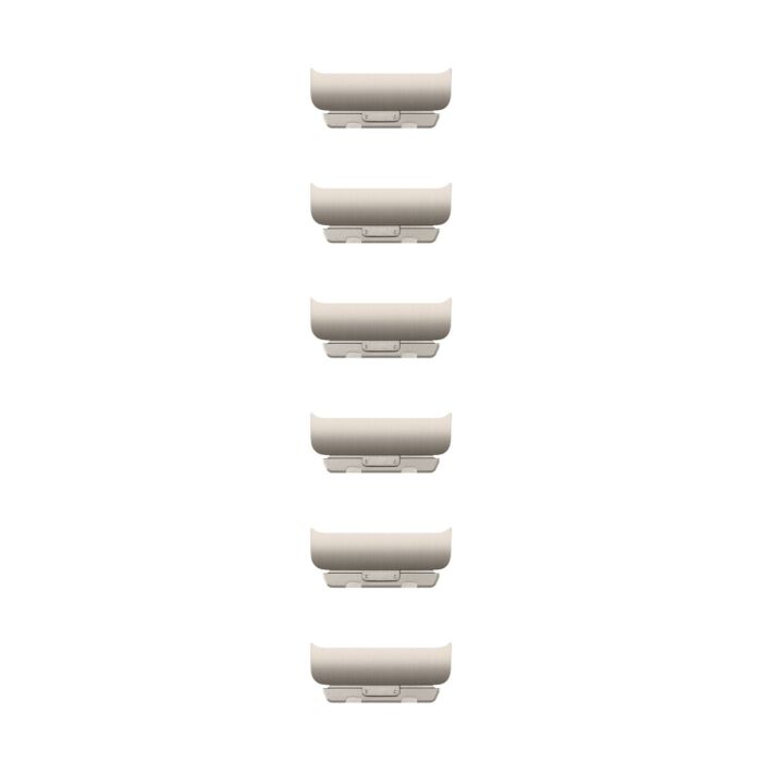 רצועות לשעונים Apple 46mm Natural Link Bracelet Kit - MJQ24ZM/A