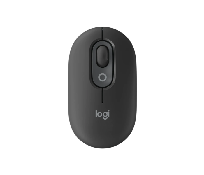 עכבר אלחוטי לוג'יטק Logitech POP Mouse with Customizable Emoji Button (Graphite) - 910-007412