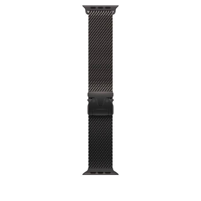 רצועות לשעונים Apple 49mm Black Titanium Milanese Loop - Small - MK0F4ZM/A