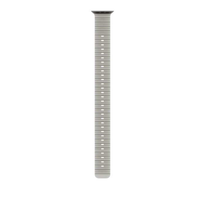 רצועות לשעונים Apple 49mm Translucent Grey Ocean Band Extension - Black Titanium Finish - MKAU4ZM/A