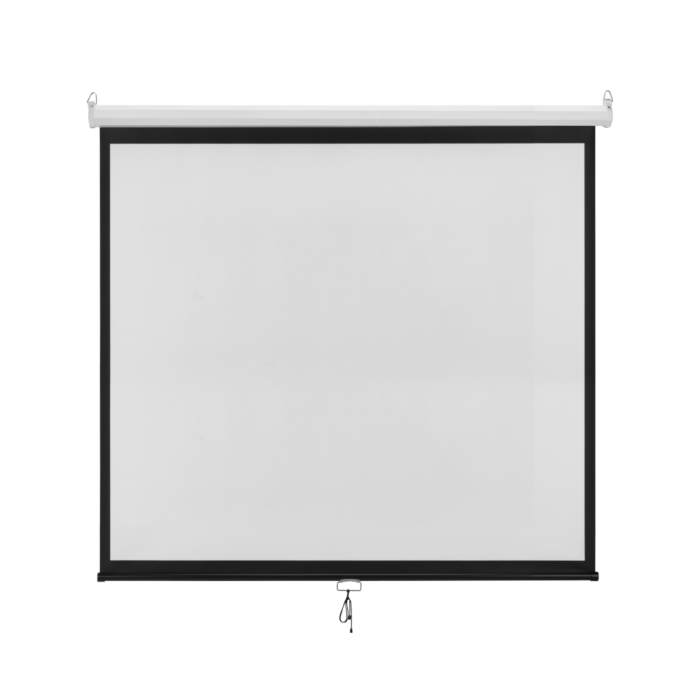 Auto-Lock Manual Projection Screen-112”/1：1
