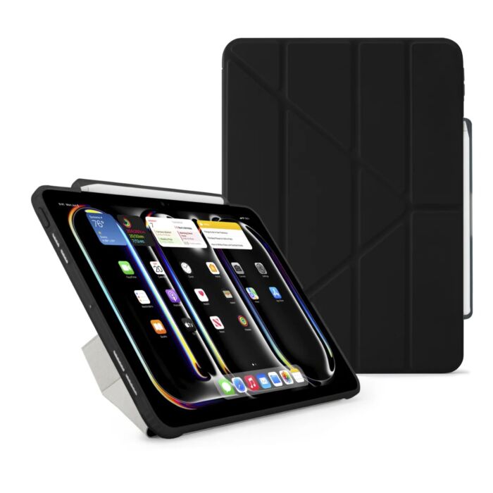 כיסוי לאייפד Pipetto Origami No3 Pencil Case for iPad Pro 13 (M5/M4) - Black - 576136