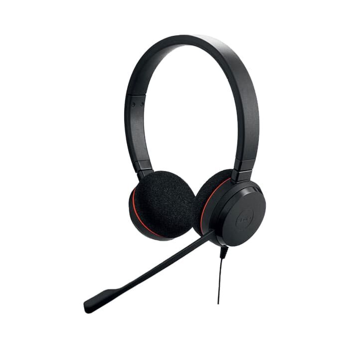 אוזניות חוטיות Jabra Evolve 20, MS Stereo, USB C/A Headset 4999-823-169