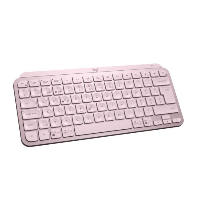 מקלדת לוג׳יטק Logitech MX Keys Mini - Rose
