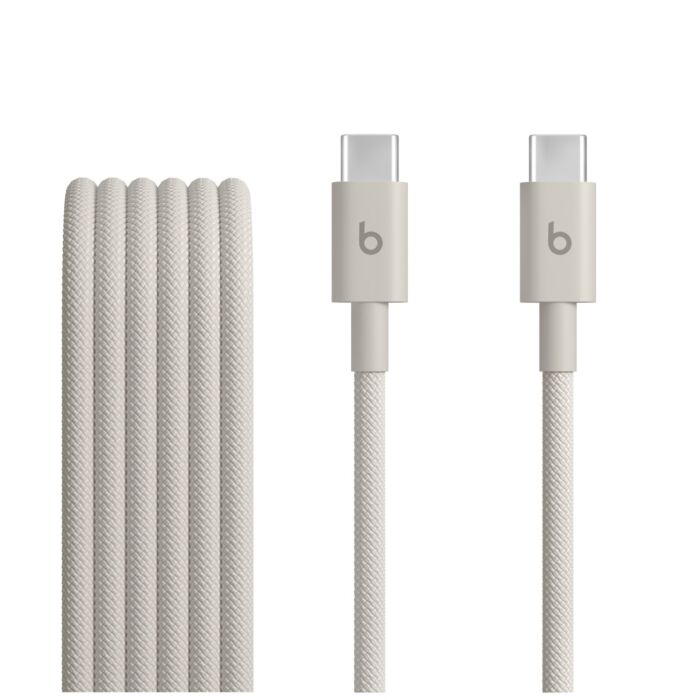 כבל טעינה ארוג Apple Beats USB-C to USB-C Woven Cable (1.5 m) - Surge Stone - MDGD4ZM/A