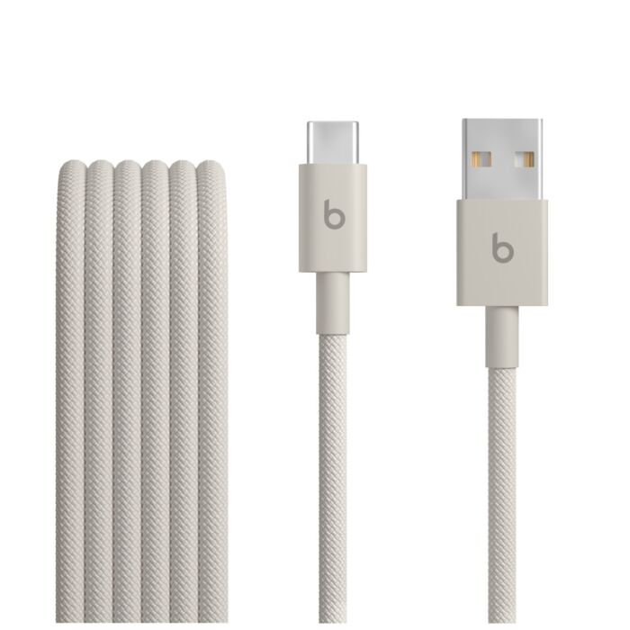 כבל טעינה ארוג Apple Beats USB-A to USB-C Woven Cable (1.5 m) - Surge Stone - MDGJ4ZM/A