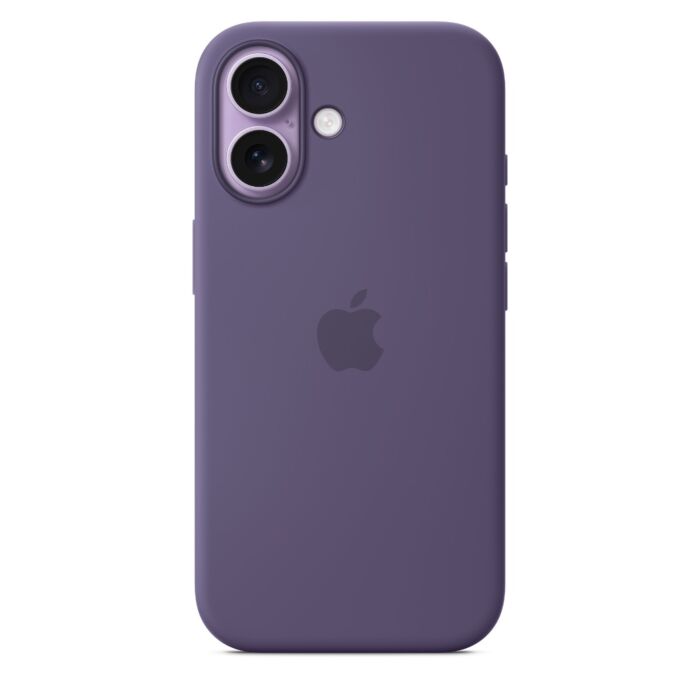 כיסוי סיליקון לאייפון 17 Apple iPhone 17 Silicone Case with MagSafe - Purple Fog MGF04ZM/A