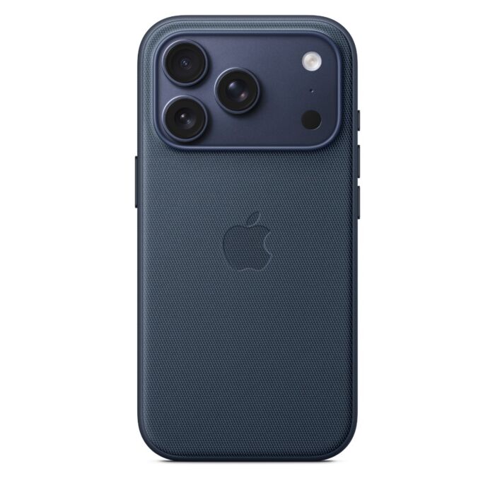 כיסוי TechWoven לאייפון 17 פרו Apple iPhone 17 Pro TechWoven Case with MagSafe - Blue MGF44ZM/A