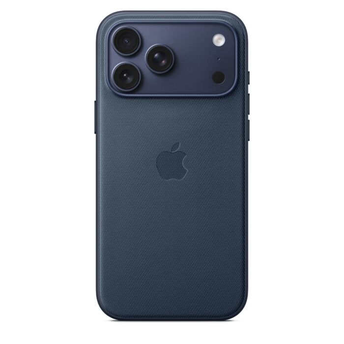 כיסוי TechWoven לאייפון 17 פרו מקס Apple iPhone 17 Pro Max TechWoven Case with MagSafe - Blue MGF94ZM/A