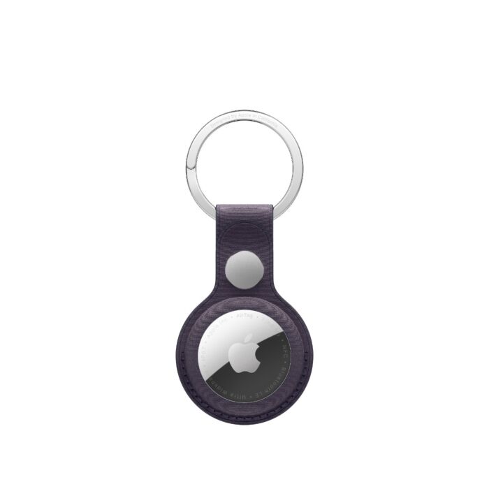 מחזיק מפתחות Apple AirTag FineWoven Key Ring - Midnight Purple