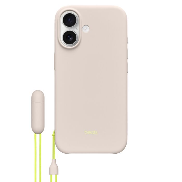 כיסוי קיקסטנד לאייפון 17 Apple Beats iPhone 17 Kickstand Case with MagSafe and Camera Control - Lime Stone MGTL4LL/A