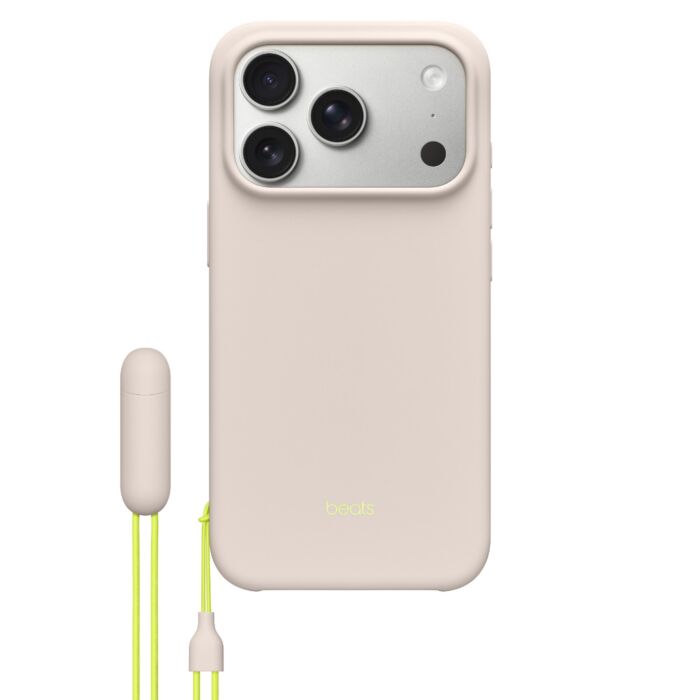 כיסוי קיקסטנד לאייפון 17 פרו Apple Beats iPhone 17 Pro Kickstand Case with MagSafe and Camera Control - Lime Stone MGTN4LL/A