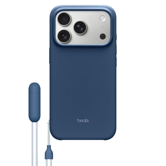 כיסוי קיקסטנד לאייפון 17 פרו Apple Beats iPhone 17 Pro Kickstand Case with MagSafe and Camera Control - Bedrock Blue MGTP4LL/A