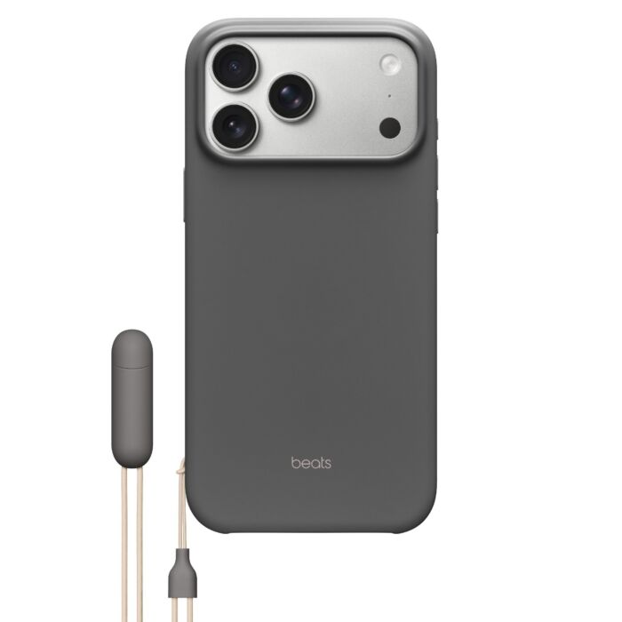 כיסוי קיקסטנד לאייפון 17 פרו מקס Apple Beats iPhone 17 Pro Max Kickstand Case with MagSafe and Camera Control - Granite Gray MGY94LL/A