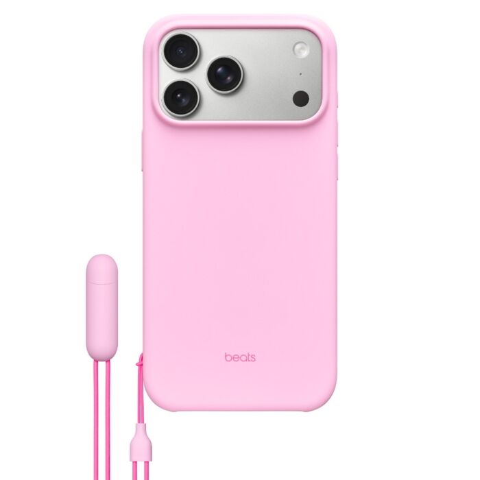 כיסוי קיקסטנד לאייפון 17 פרו מקס Apple Beats iPhone 17 Pro Max Kickstand Case with MagSafe and Camera Control - Pebble Pink MGYA4LL/A