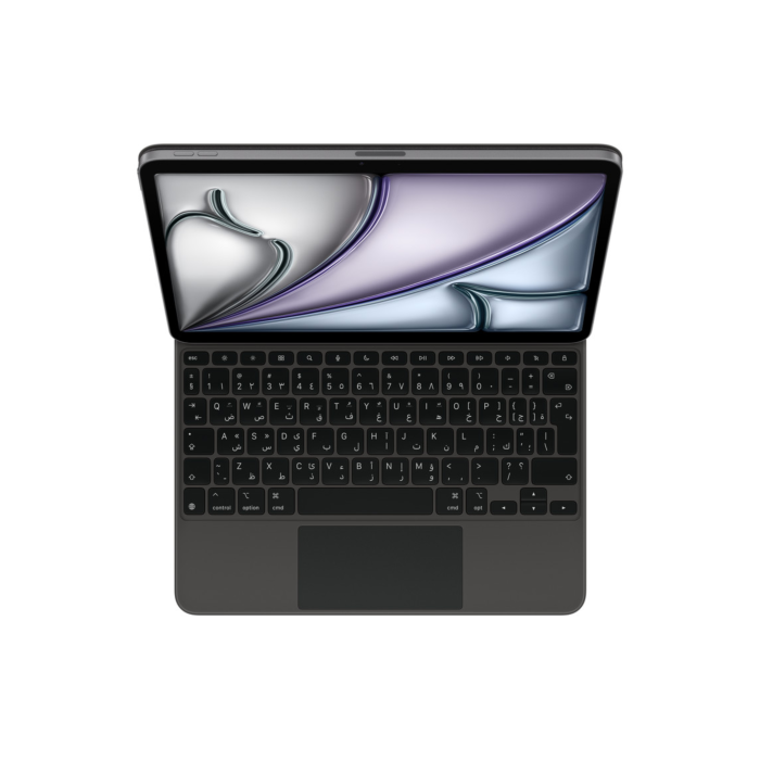 מקלדת לאייפד Apple Magic Keyboard for iPad Air 11-inch (M3) - Arabic EU Layout - Black MGYX4AB/A