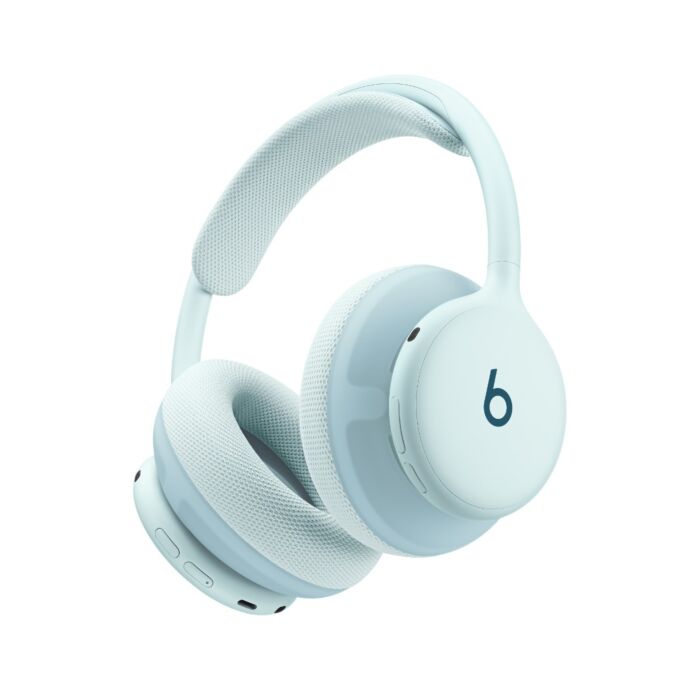 אוזניות קשת אלחוטיות Apple Beats 360 Over-Ear Headphones - Sky with Sky Performance Knit Cushions - MJE44ZM/A