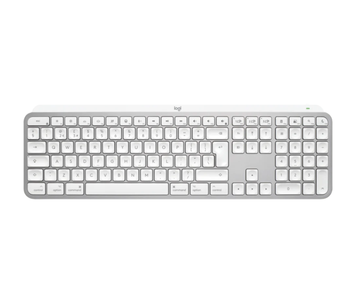 Logitech MX Keys s for Mac Pale Grey - 920-116380 מקלדת אלחוטית מוארת לוג'יטק