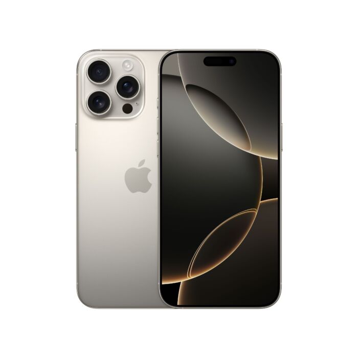 אייפון 16 פרו מקס Apple iPhone 16 Pro Max 512GB Natural Titanium - MYX33QN/A