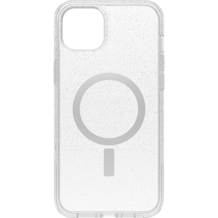 כיסוי שקוף עם נצנצים MagSafe לאייפון 14-15 פלוס, OtterBox Stardust Symmetry MagSafe Case for iPhone 15 Plus and iPhone 14 Plus