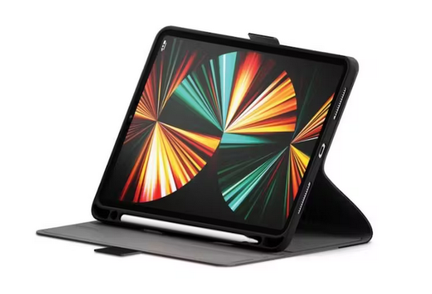 כיסוי ומעמד לאייפד פרו 13 (M4) | TekView iPad Pro 13 (M4) cover & stand - Black