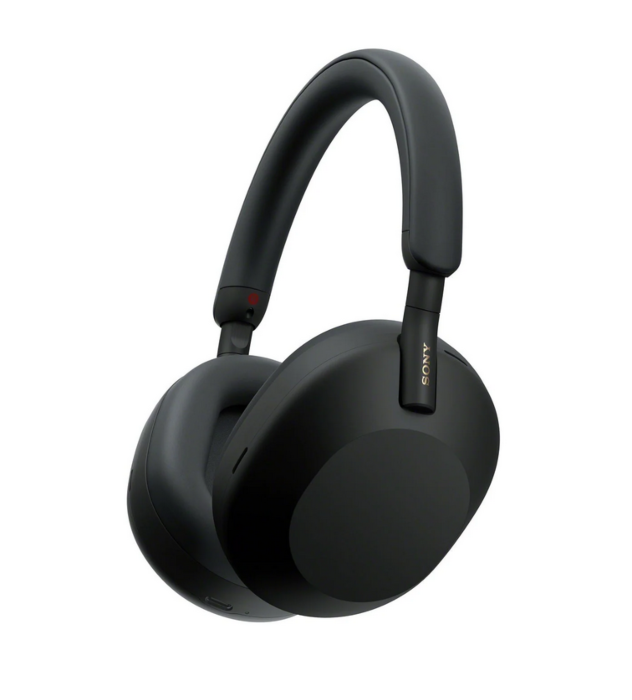 אוזניות אלחוטיות סוני SONY Wireless Industry Leading Noise Canceling Headphones Black WH-1000XM5B