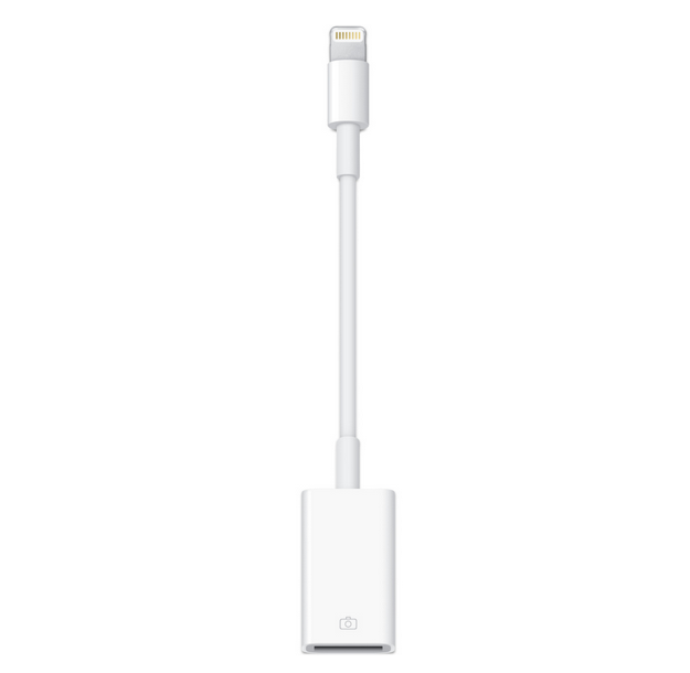 מתאם Apple Lightning to USB Camera Adapter - MD821ZM/A