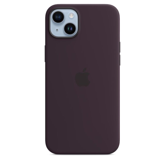iPhone 14 Plus Silicone Case Elderberry