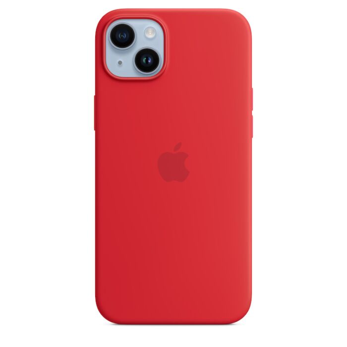 iPhone 14 Plus Silicone Case RED