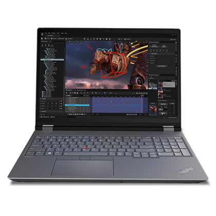 מחשב נייד לנובו Lenovo ThinkPad P16 Gen 2 16", i7-14700HX, 32GB ,1TB SSD, NVIDIA RTX2000 , Win 11 Pro