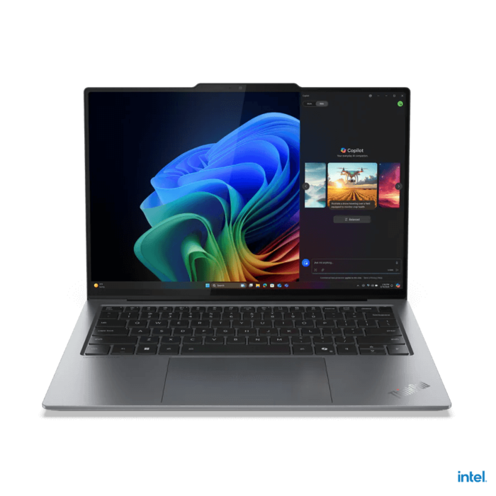 מחשב נייד לנובו Lenovo ThinkPad X9 G1 Aura Edition 14" 2.8K Touch OLED, Ultra 7 258V, 32GB, 1TB M.2 2242, Intel Arc Graphics, Win 11 Pro
