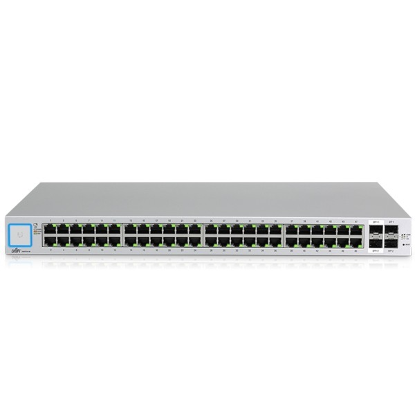 מתג רשת מנוהל Ubiquiti UniFi Switch Standard 48, 48-Port Gigabit Managed Switch - US-48