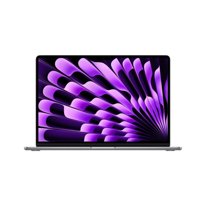 מקבוק אייר Apple MacBook Air 15" Z1BP-CTO3-HB M3 8C CPU 10C GPU, 16GB, 256GB SSD, Space Gray, EU Layout - דור אחרון