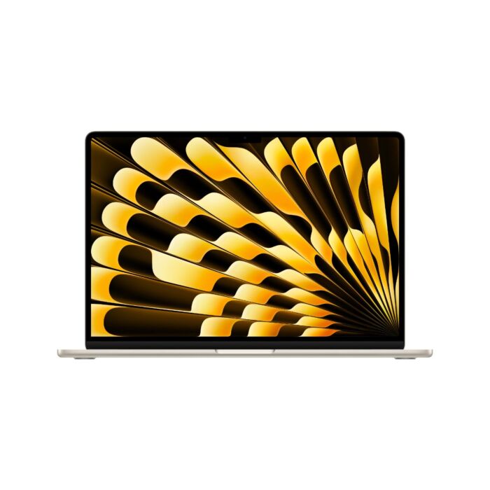 מקבוק אייר Apple MacBook Air 15" Z1DD-CTO6 M4 10C CPU 10C GPU, 32GB, 256GB, Starlight, US Layout