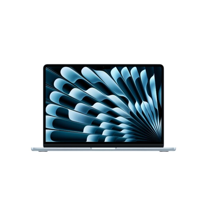מקבוק אייר Apple MacBook Air 13" Z1H7-CTO10 M4 10C CPU 10C GPU, 32GB, 2TB, Sky Blue, US Layout