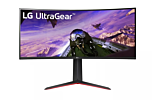 מסך מחשב גיימינג LG 34" Curved UltraGear QHD HDR 10 160Hz Monitor with Tilt/Height Adjustable Stand