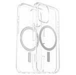 כיסוי שקוף MagSafe לאייפון 16 פלוס, OtterBox Clear Symmetry MagSafe Case for iPhone 16 Plus