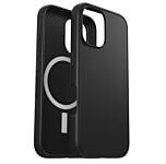 כיסוי שחור MagSafe לאייפון 16 פרו מקס, OtterBox Black Symmetry MagSafe Case for iPhone 16 Pro Max
