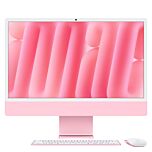 איימק Apple iMac 24" Retina 4.5K MWUG3HB/A Standard glass, M4 8C CPU 8C GPU, 16GB, 256GB, No Ethernet, Magic Mouse, Magic Keyboard, Two Thunderbolt 4 ports, Pink