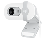 מצלמת רשת לוג'יטק Logitech Brio 100 Full HD Webcam (Off-White) - 960-001617