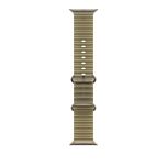 רצועות לשעונים Apple Translucent Kelp Ocean Band - Natural Titanium Finish