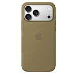 כיסוי סיליקון לאייפון 18 פרו מקס Apple iPhone 18 Pro Max Silicone Case with MagSafe - Olive - MK924ZM/A