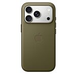 כיסוי ארוג לאייפון 18 פרו Apple iPhone 18 Pro TechWoven Case with MagSafe - Olive - MKD34ZM/A