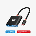 Cabletime 3-in-1 USB-C Docking Station
