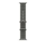 רצועות לשעונים Apple 49mm Translucent Black Ocean Band - Natural Titanium Finish - MK7P4ZM/A