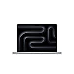 מקבוק פרו Apple MacBook Pro 14" MX2E3HB/A M4 Pro 12C CPU 16C GPU, 24GB, 512GB, Standard display, Silver, EU Layout