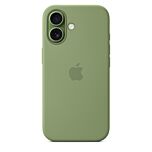 כיסוי סיליקון לאייפון 17 Apple iPhone 17 Silicone Case with MagSafe - Light Moss MGEX4ZM/A