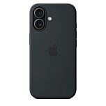 כיסוי סיליקון לאייפון 17 Apple iPhone 17 Silicone Case with MagSafe - Black MGF14ZM/A